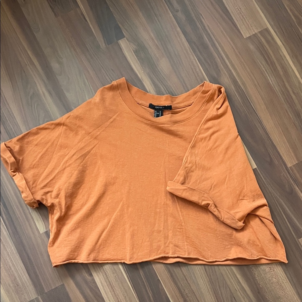 Forever 21- Orange Crop Top